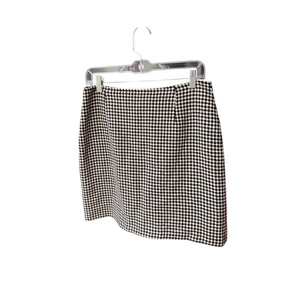 Vintage made in Italy houndstooth wool skirt sz Xl - Picture 5 of 5